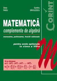Matematica. Complemente de algebra. Clasa a VIII-a - Pret | Preturi Matematica. Complemente de algebra. Clasa a VIII-a