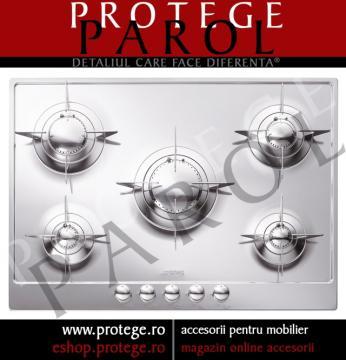 Plita gaz 75 cm, Inox, Smeg Italia, Design PIANO, P75 - Pret | Preturi Plita gaz 75 cm, Inox, Smeg Italia, Design PIANO, P75