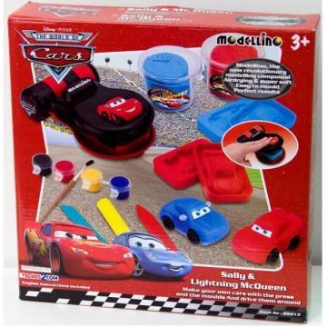 Pasta modelatoare presa si matrita Cars Sally Fulger McQueen - Pret | Preturi Pasta modelatoare presa si matrita Cars Sally Fulger McQueen