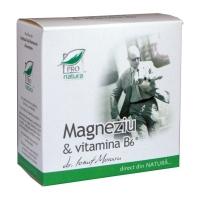 Magneziu cu Vitamina B6 *30cps - Pret | Preturi Magneziu cu Vitamina B6 *30cps