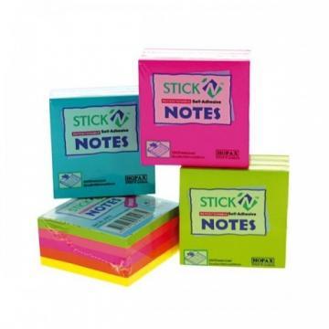 Stick notes cub color, 50 x 50 mm, 250 file, HOPAX - 5 culori fluorescente - Pret | Preturi Stick notes cub color, 50 x 50 mm, 250 file, HOPAX - 5 culori fluorescente