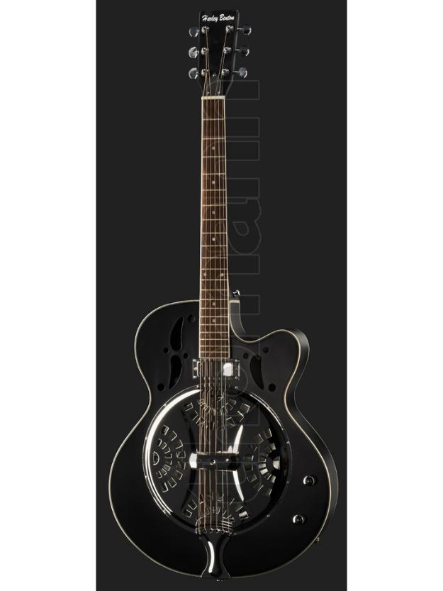 Vand chitara electro-acustica dobro resonator, cu cutaway, HARLEY BENTON HBN150CE BK, - Pret | Preturi Vand chitara electro-acustica dobro resonator, cu cutaway, HARLEY BENTON HBN150CE BK,