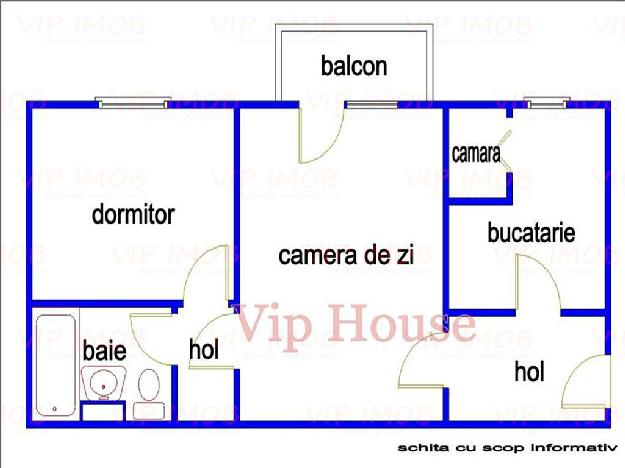 Apartament 2 camere Brasov - Vlahuta - Pret | Preturi Apartament 2 camere Brasov - Vlahuta