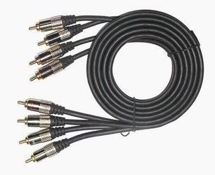 CABLU Gembird AUDIO 4 x RCA T/T 2m retail CCAP-404-6 - Pret | Preturi CABLU Gembird AUDIO 4 x RCA T/T 2m retail CCAP-404-6