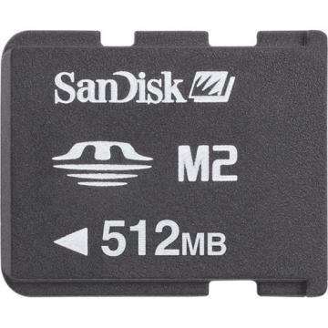 Card memorie SanDisk Memory Stick Micro M2 512MB - Pret | Preturi Card memorie SanDisk Memory Stick Micro M2 512MB
