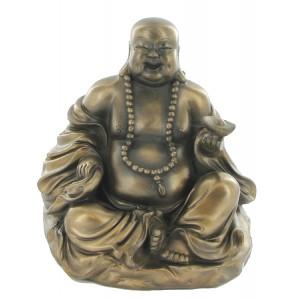 Buddha tinand in mana Yuan Bao, sculptura bronz - Pret | Preturi Buddha tinand in mana Yuan Bao, sculptura bronz