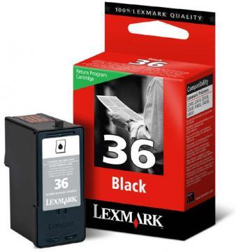 Cartus Cerneala Lexmark #36 Return black cartridge pentru X3650, X4650 - 18C2130E - Pret | Preturi Cartus Cerneala Lexmark #36 Return black cartridge pentru X3650, X4650 - 18C2130E