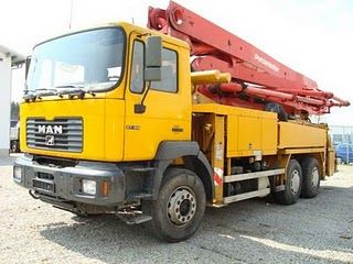 Auto Pompe de Beton MAN Putzmeister de vanzare second hand Pompa 36m din 2001 1600ore 126.000 Euro - Pret | Preturi Auto Pompe de Beton MAN Putzmeister de vanzare second hand Pompa 36m din 2001 1600ore 126.000 Euro