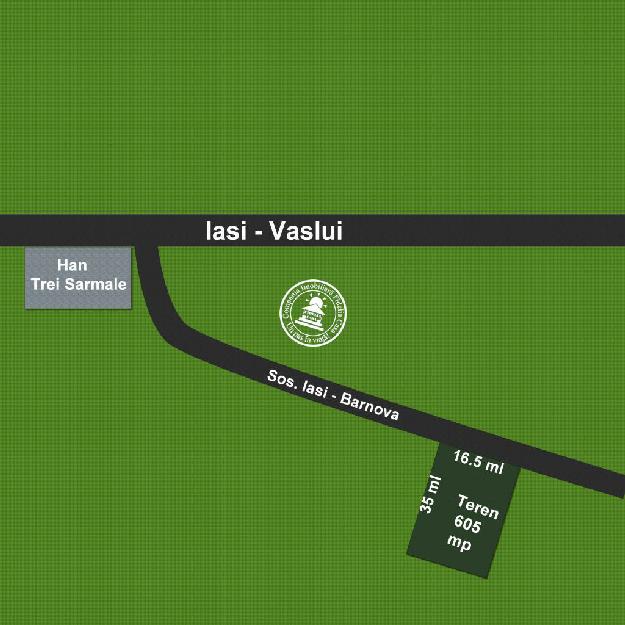 Teren de vanzare Iasi Bucium - Pret | Preturi Teren de vanzare Iasi Bucium