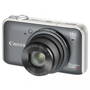 Aparat foto digital Canon PowerShot SX220HS Gri - Pret | Preturi Aparat foto digital Canon PowerShot SX220HS Gri