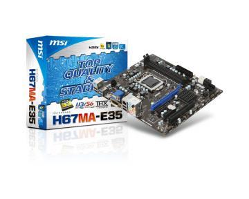 Placa de baza MSI H67MA-E35 (B3) socket LGA1155 - Pret | Preturi Placa de baza MSI H67MA-E35 (B3) socket LGA1155