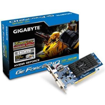 Placa video Gigabyte nVidia GT210 N210TC-1GI - Pret | Preturi Placa video Gigabyte nVidia GT210 N210TC-1GI