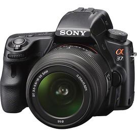 Sony DSLR A37 Kit + Obiectiv 18-55mm Negru - Pret | Preturi Sony DSLR A37 Kit + Obiectiv 18-55mm Negru