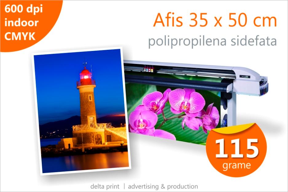 Afis 35 x 50 - 6 lei Print indoor pe polipropilena sidefata 115g - Pret | Preturi Afis 35 x 50 - 6 lei Print indoor pe polipropilena sidefata 115g