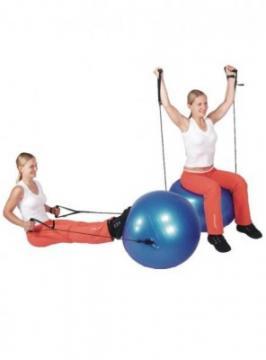 Minge cu Maner pentru Aerobic Insportline (65 cm) - Pret | Preturi Minge cu Maner pentru Aerobic Insportline (65 cm)