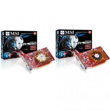 Placa video MSI ATI Radeon HD 4650, 1GB, 128bit - Pret | Preturi Placa video MSI ATI Radeon HD 4650, 1GB, 128bit