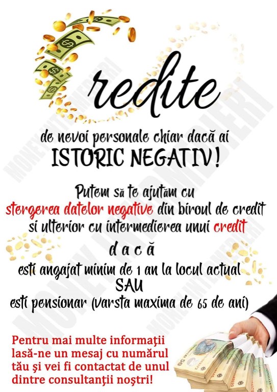 Credit si radiere din biroul de credit - Pret | Preturi Credit si radiere din biroul de credit