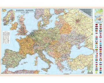 Europa - Harta Rutiera 200x140 cm [PD04] - Pret | Preturi Europa - Harta Rutiera 200x140 cm [PD04]