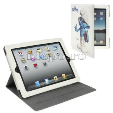 Husa iPad 2 Smurfs Accesorii noul iPad - Pret | Preturi Husa iPad 2 Smurfs Accesorii noul iPad