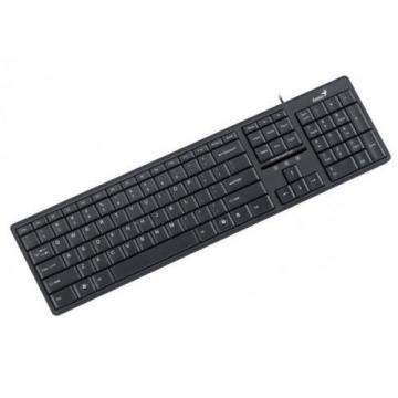 Tastatura Genius Slimstar 120 Black, PS2 - Pret | Preturi Tastatura Genius Slimstar 120 Black, PS2