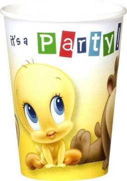 10 pahare carton BABY LOONEY TUNES HAPPY - Pret | Preturi 10 pahare carton BABY LOONEY TUNES HAPPY