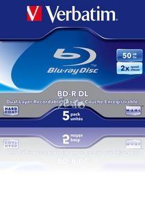 Verbatim Blu Ray, 2X, 50GB, Dual Layer, 5 buc - Pret | Preturi Verbatim Blu Ray, 2X, 50GB, Dual Layer, 5 buc
