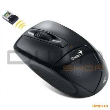 Mouse Genius DX-7000 Wireless 2.4GHz, Black, 1200dpi, 3 butoane, textura ergonomica, senzor BlueEye, - Pret | Preturi Mouse Genius DX-7000 Wireless 2.4GHz, Black, 1200dpi, 3 butoane, textura ergonomica, senzor BlueEye,