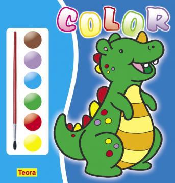 Carte de colorat 1- contine acuarele si pensula - Pret | Preturi Carte de colorat 1- contine acuarele si pensula