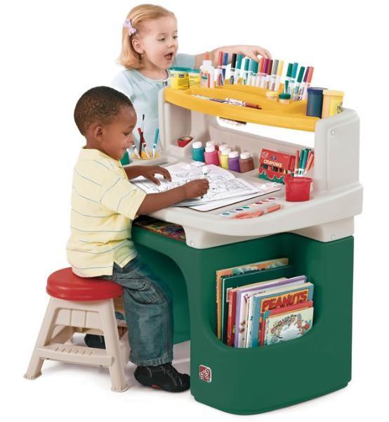 Masuta birou pentru copii Art Master Activity Desk - Verde - Pret | Preturi Masuta birou pentru copii Art Master Activity Desk - Verde