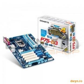 MB Gigabyte Intel B75, s.1155, dual channel DDR3 1600, 2x PCIe X16 (X16 + X4) + 1x PCIe X1 + 4x PCI, - Pret | Preturi MB Gigabyte Intel B75, s.1155, dual channel DDR3 1600, 2x PCIe X16 (X16 + X4) + 1x PCIe X1 + 4x PCI,