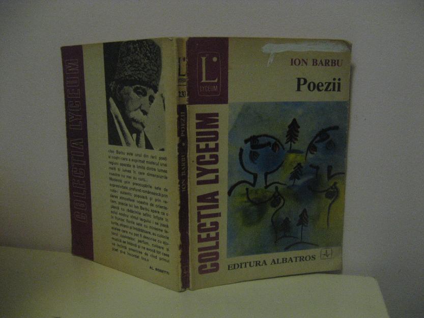 Ion Barbu- Poezii, Colectia Lyceum Editura Albatros, Bucuresti - Pret | Preturi Ion Barbu- Poezii, Colectia Lyceum Editura Albatros, Bucuresti