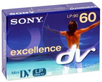 SONY Caseta camere video mini-DV Excellence DVM60EX - Pret | Preturi SONY Caseta camere video mini-DV Excellence DVM60EX