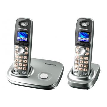 Telefon DECT KX-TG8012 Twin Panasonic - Pret | Preturi Telefon DECT KX-TG8012 Twin Panasonic