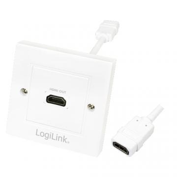 Priza HDMI, 1 port mama, Logilink "AH0014" - Pret | Preturi Priza HDMI, 1 port mama, Logilink "AH0014"