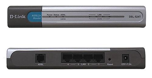 Router D-Link DSL-524T - Pret | Preturi Router D-Link DSL-524T