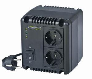 Stabilizator tensiune 1000VA, Energenie EG-AVR-1001 - Pret | Preturi Stabilizator tensiune 1000VA, Energenie EG-AVR-1001