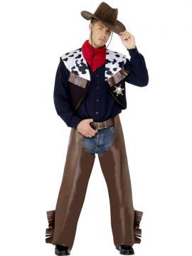 Costum petrecere adulti cowboy 2 - Pret | Preturi Costum petrecere adulti cowboy 2