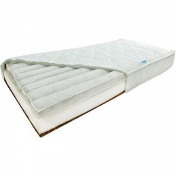 Sensillo Saltea Sandwich Hrisca-Spuma-Cocos 120x60x12cm - Pret | Preturi Sensillo Saltea Sandwich Hrisca-Spuma-Cocos 120x60x12cm