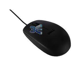 Dell 271000019, Mouse Optic, Negru - Pret | Preturi Dell 271000019, Mouse Optic, Negru