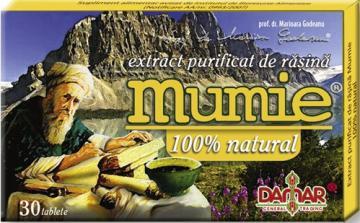 Extract Purificat de Rasina Mumie 0.2gr *30tab - Pret | Preturi Extract Purificat de Rasina Mumie 0.2gr *30tab