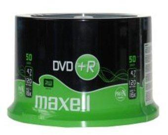 MAXELL DVD+R 16x, 4.7GB spindle 50 (275640) - Pret | Preturi MAXELL DVD+R 16x, 4.7GB spindle 50 (275640)