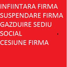 Infiintare firme si Gazduire sediu - Pret | Preturi Infiintare firme si Gazduire sediu