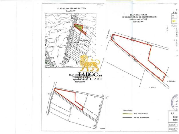 Teren intravilan de vanzare in Sibiu zona OBI - Pret | Preturi Teren intravilan de vanzare in Sibiu zona OBI