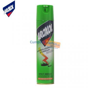 Aroxol Spray Gandaci si Furnici 300ml - Pret | Preturi Aroxol Spray Gandaci si Furnici 300ml