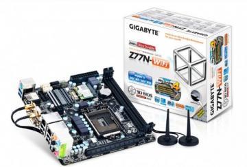 Placa de baza Gigabyte GA-Z77N-WIFI, LGA1155, Intel Z77, 2x DDR3 (max 16 GB),MBGZ77NWIFI - Pret | Preturi Placa de baza Gigabyte GA-Z77N-WIFI, LGA1155, Intel Z77, 2x DDR3 (max 16 GB),MBGZ77NWIFI