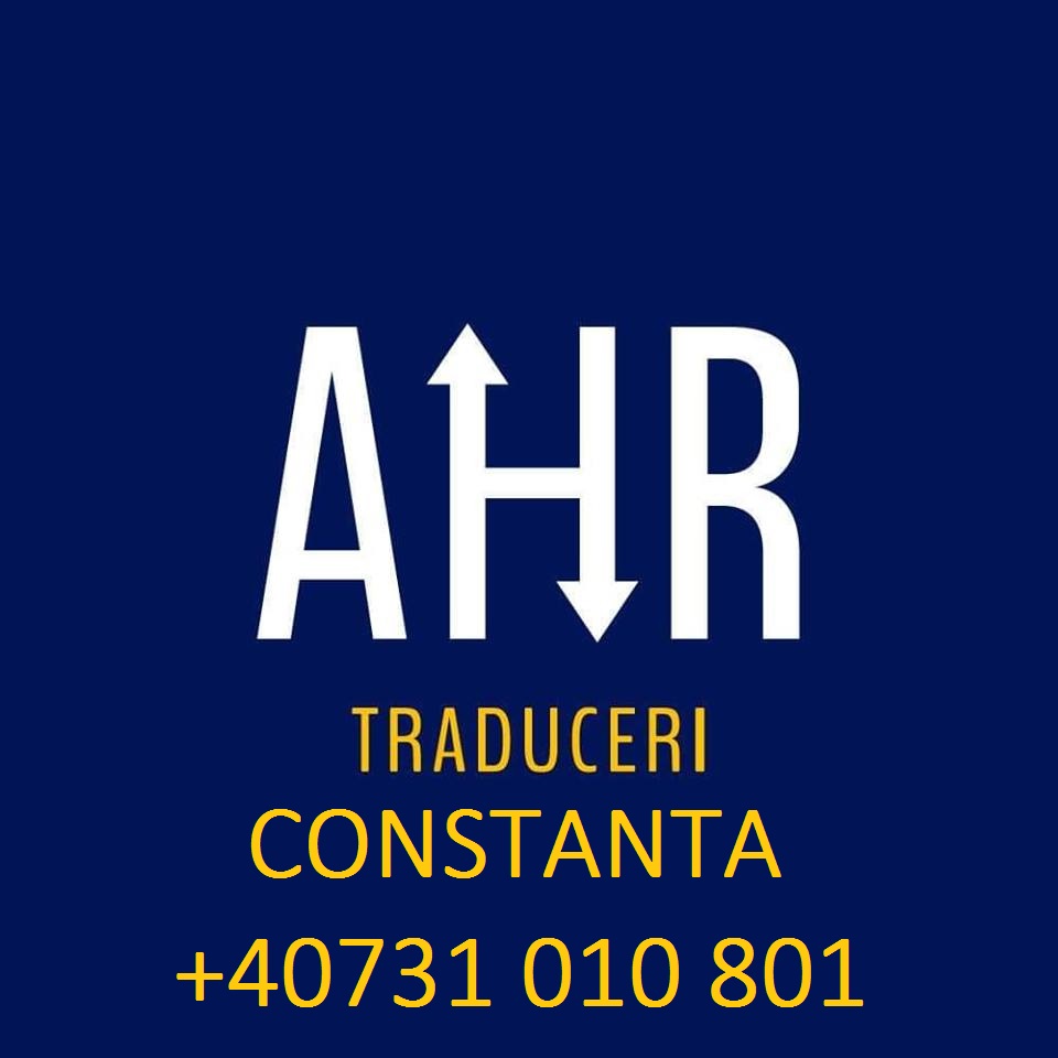 AHR - Servicii specializate de traducere in Constanta-Medgidia-Cernavoda 0731010802 - Pret | Preturi AHR - Servicii specializate de traducere in Constanta-Medgidia-Cernavoda 0731010802