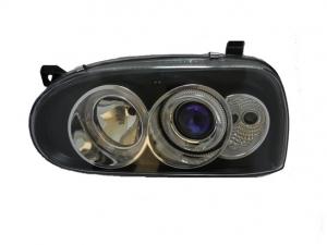 Far pentru Golf 3 cu lupa si angel eyes 1991-1999 - Pret | Preturi Far pentru Golf 3 cu lupa si angel eyes 1991-1999