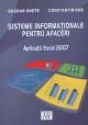 Sisteme informationale pentru afaceri - aplicatii Excel 2007 - Pret | Preturi Sisteme informationale pentru afaceri - aplicatii Excel 2007