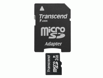 Card memorie TRANSCEND MicroSD 2GB MLC cu adaptor SD - Pret | Preturi Card memorie TRANSCEND MicroSD 2GB MLC cu adaptor SD