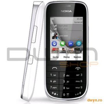 Nokia 202 Asha Dual Sim White - Pret | Preturi Nokia 202 Asha Dual Sim White